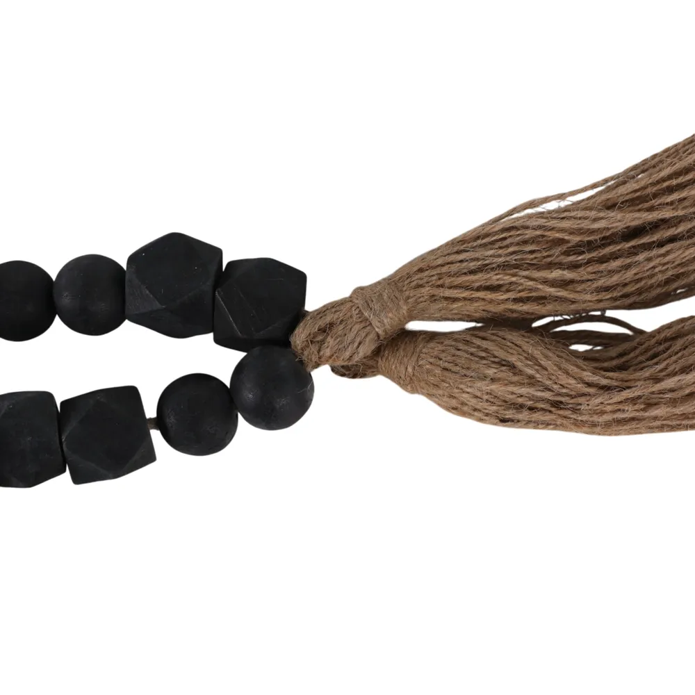 DUNEFORD BLACK BEAD 2 (IN)
