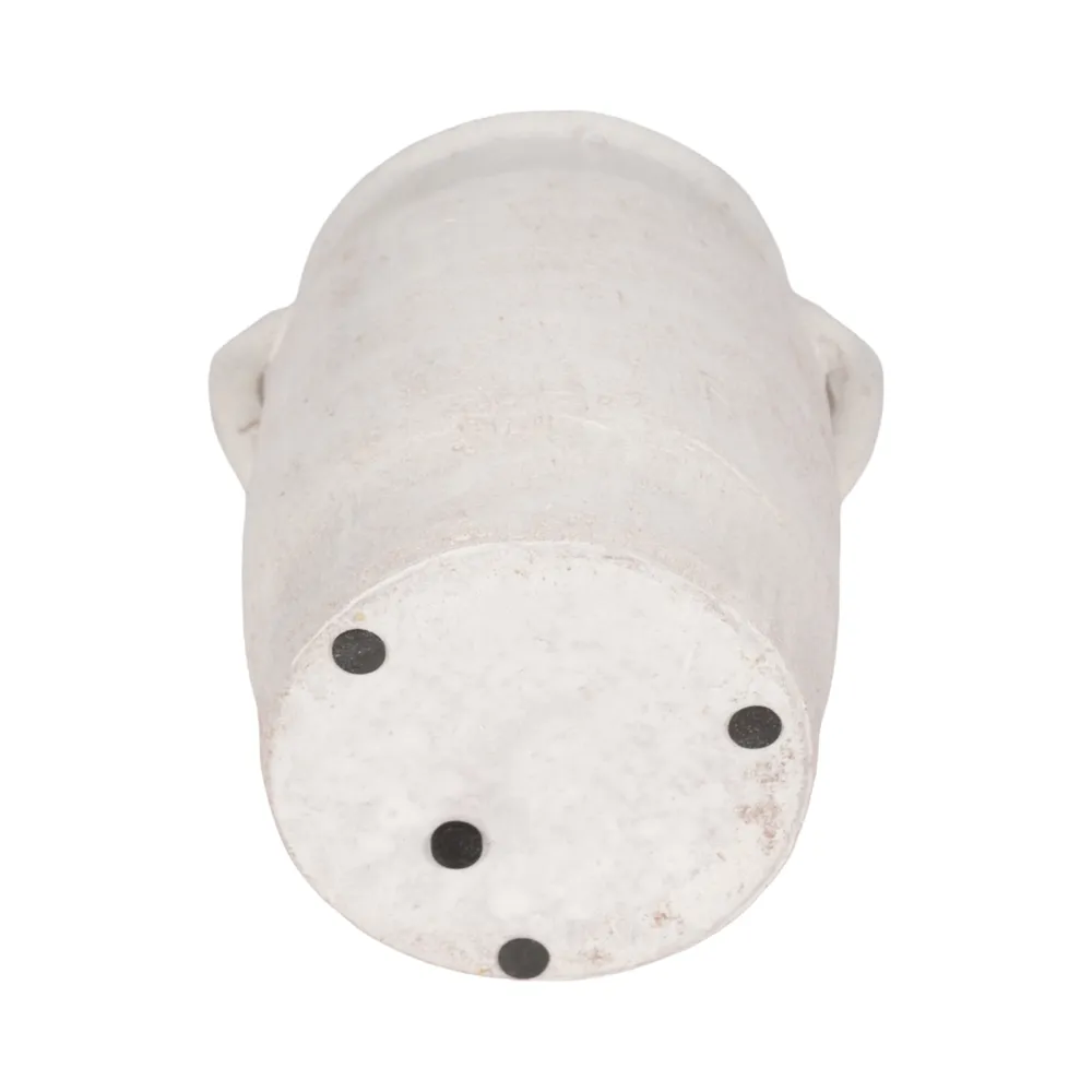 FRAZERCROSS WHITE VASE 8 (IN)