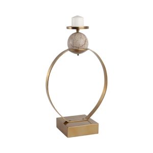 GRAYDONDALE GOLD CANDLE HOLDER 26 (IN) 3