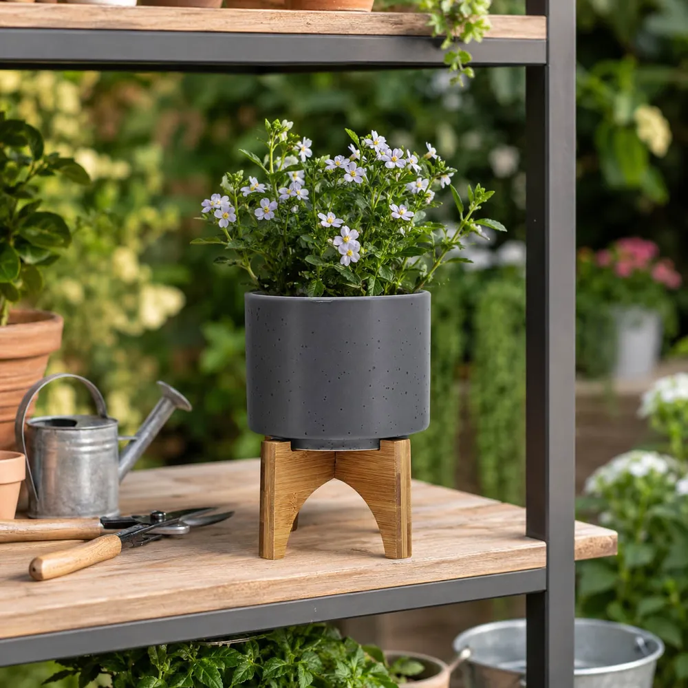 NORMAHAVEN GRAY PLANTER 7 (IN)