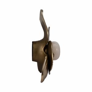 ARLOCREST SET OF 3 GOLD WALL FLOWERS 7 (IN) 6