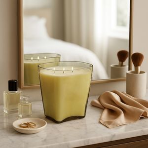 CRANELAND MIDNIGHT AMBER CANDLE 10 (IN) 10