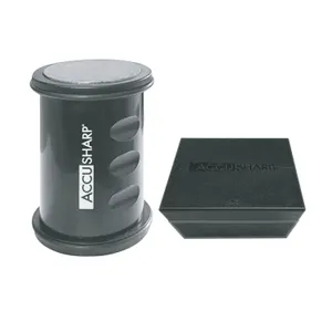 AccuSharp 2-Stone Rolling Knife Sharpener - Black 1