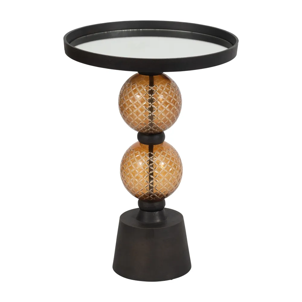 BROCKWAY BLACK TABLE 22 (IN)