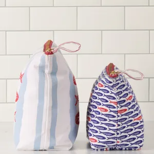 Sardine Club Essential Canvas Pouch Set of 2 3