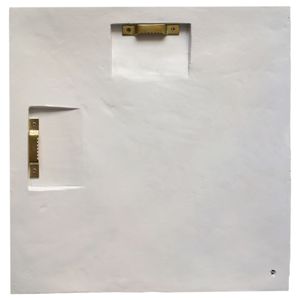 DENVERTON SET OF 8 WHITE WALL SCULPTURES 14 (IN) 4