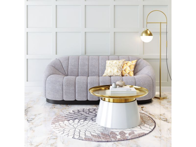 Bhutan Sofa Light Gray 8