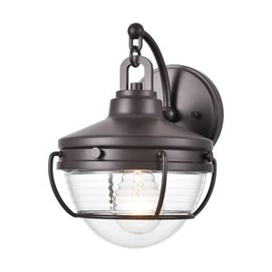 Eastport 10'' High 1-Light Outdoor Sconce - Oil Rubbed Bronze 1