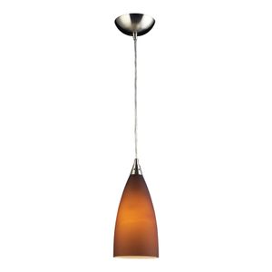 Vesta 5'' Wide 1-Light Mini Pendant - Satin Nickel 1