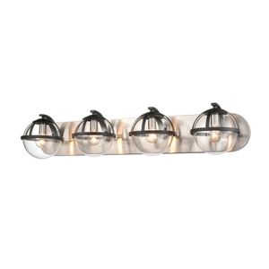 Davenay 31'' Wide 4-Light Vanity Light - Satin Nickel 2