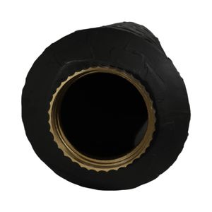 CLOVERSIDE BLACK VASE 27 (IN) 7