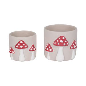 BRECKRUN RED PLANTER 6 (IN) 9