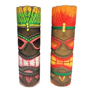 12" STANDING TIKI STATUE 2-ASST 1