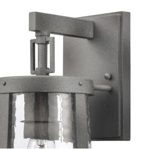 Dakota 14″ High 1-Light Outdoor Sconce - Distressed Zinc 4