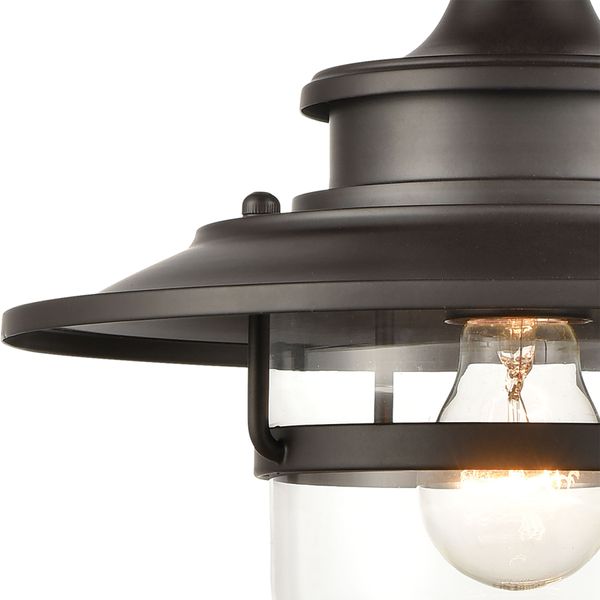 Renninger 11'' Wide 1-Light Outdoor Pendant - Oil Rubbed Bronze