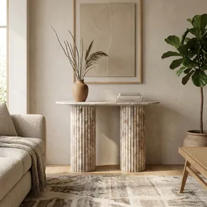 ARLOWWOOD TAN CONSOLE 30 (IN) 11