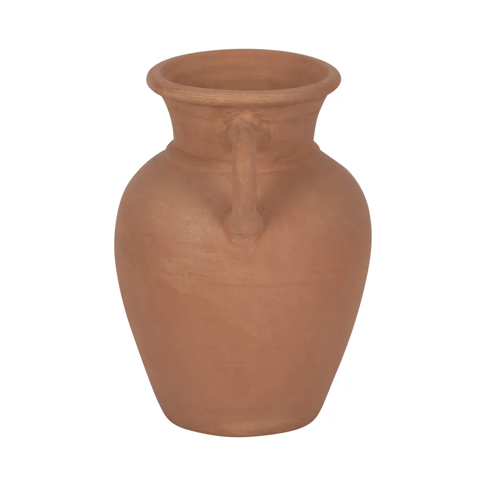 CARLINROSE BROWN VASE 10 (IN)