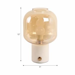BRAELAKE WHITE LAMP 13 (IN) 8