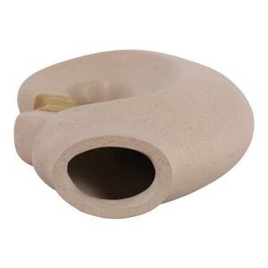 FINTONMOOR TAN VASE 13 (IN) 9