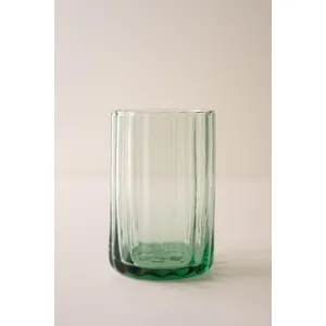 Recycled Fluted Giant Water Glass/Vase 2