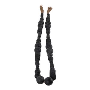 DUNEFORD BLACK BEAD 2 (IN) 6