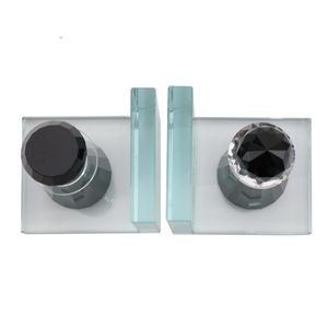 FORDPORT SET OF 2 BLACK BOOKENDS 7 (IN) 7