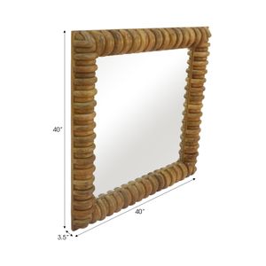 MIADALE BROWN MIRROR 40 (IN) 8
