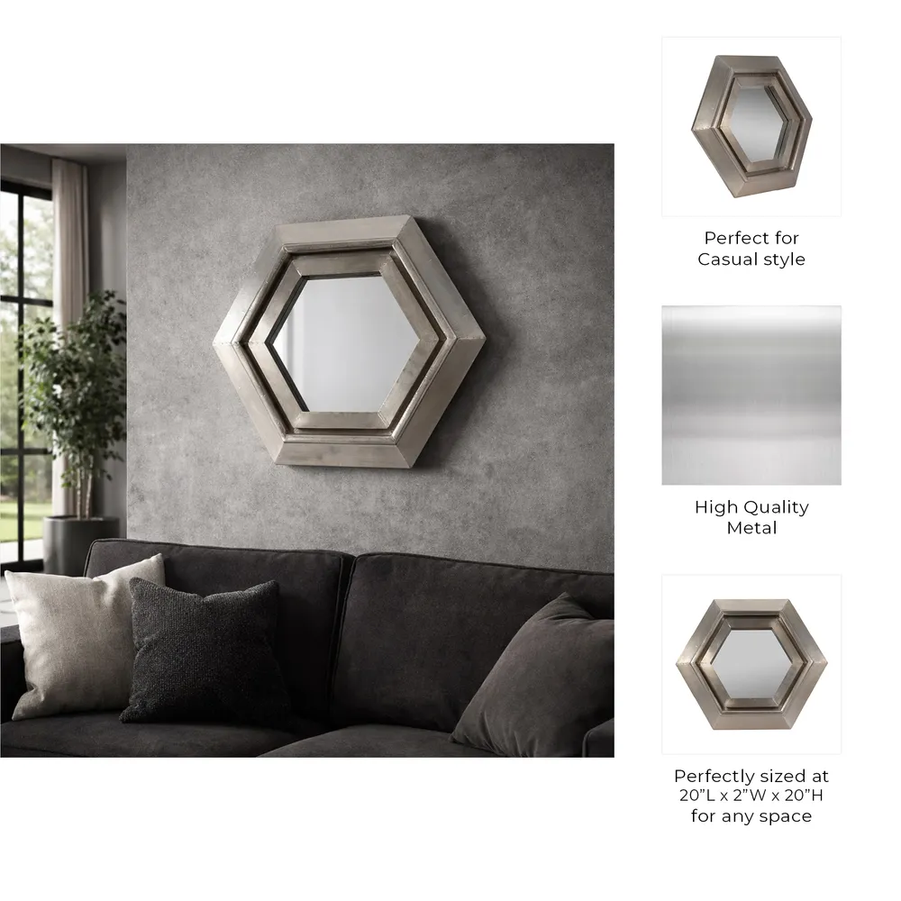 FERNSIDE SILVER MIRROR 20 (IN)