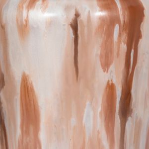 BURKEVIEW TAN GLASS VASE 18 (IN) 5