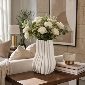 FIONAGROVE IVORY VASE 12 (IN) 11