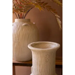 Stone Composite Urn with Two Handles 2