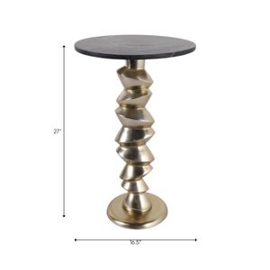 HAMLINVALE BLACK TABLE 27 (IN) 7