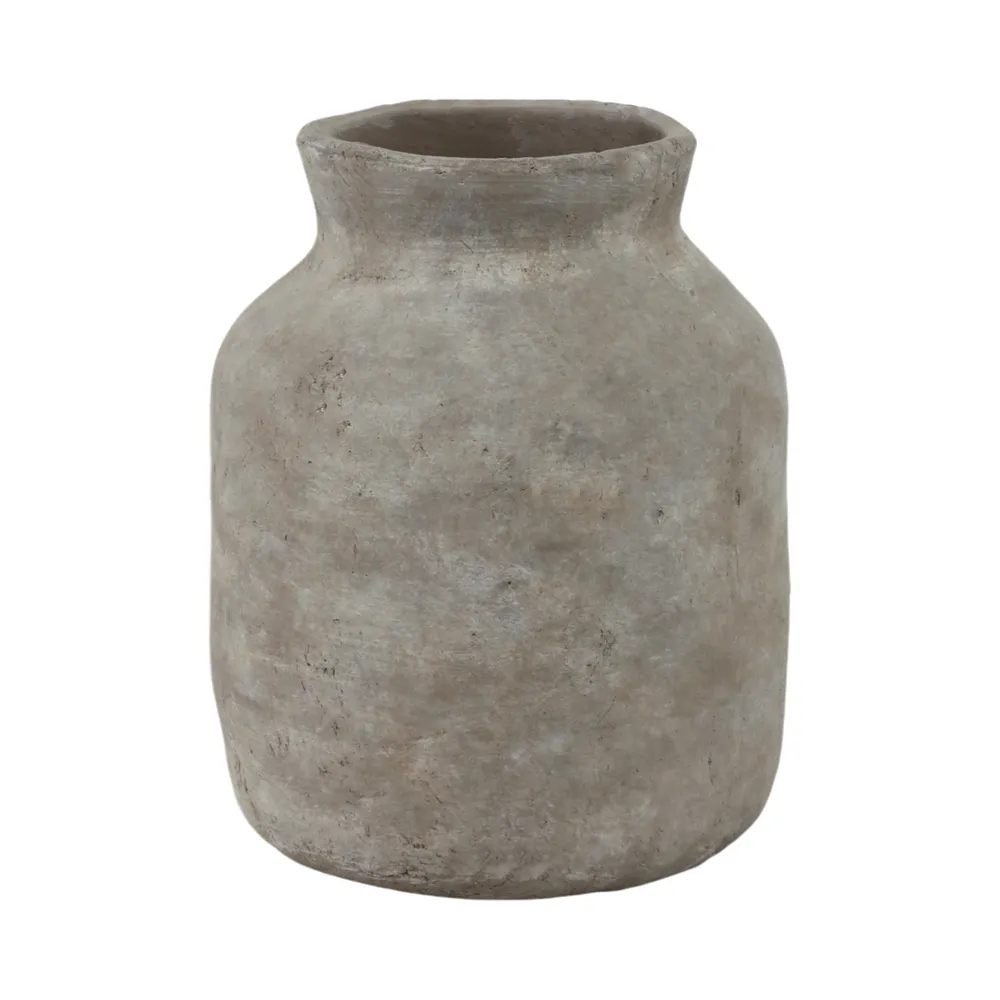 CHILTONLAKE GRAY VASE 12 (IN)