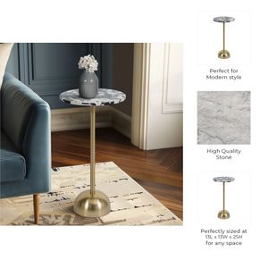 HENLEYBURN GOLD TABLE 25 (IN) 9