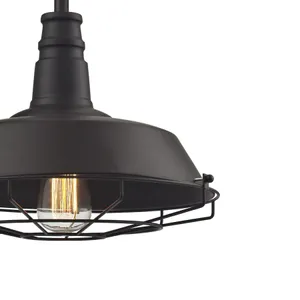 Warehouse Pendant 15'' Wide 1-Light Pendant - Oil Rubbed Bronze 4