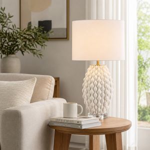 SHAWVALE IVORY LAMP 26 (IN) 11