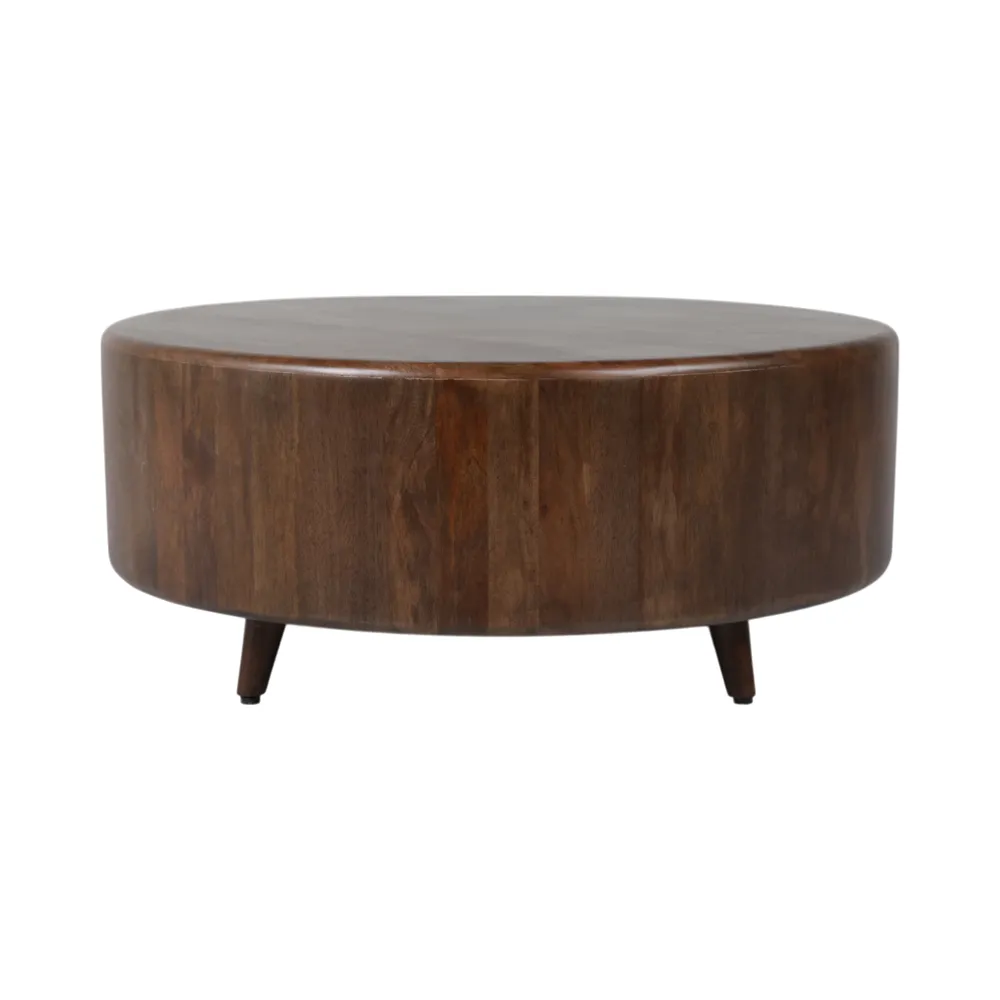 GREEROAK BROWN COFFEE TABLE 16 (IN)