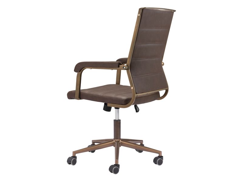 Auction Office Chair Espresso 8