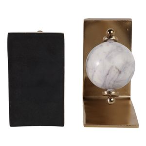 NELSONVALE SET OF 2 GOLD DECOR 7 (IN) 6