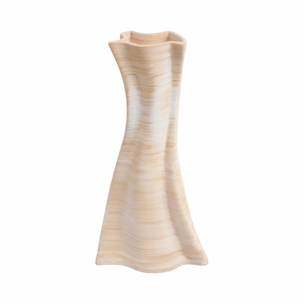 BRAEMORE TAN VASE 12 (IN)