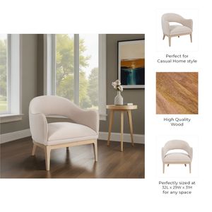 WELDONSTONE IVORY CHAIR 31 (IN) 10