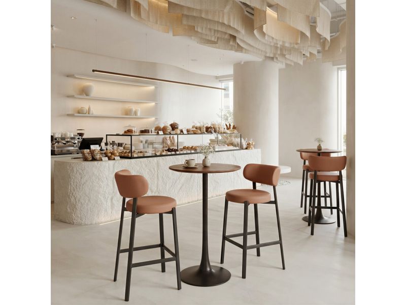 Auray Bar Table Brown 12