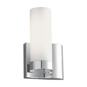 Wave 9.25'' High 1-Light Sconce - Chrome 1