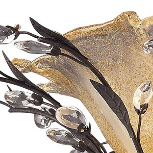 Circeo 24'' Wide 2-Light Semi Flush Mount - Deep Rust 2