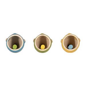 ALMASIDE SET OF 3 IVORY CER 7 (IN) 8