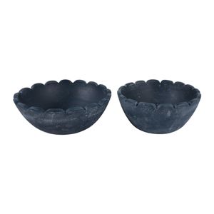 BAKERMORE SET OF 2 BLUE BOWLS 5 (IN) 1