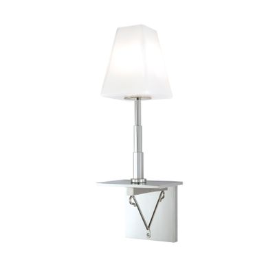 Metro 22″ High 1-Light Sconce - Polished Nickel
