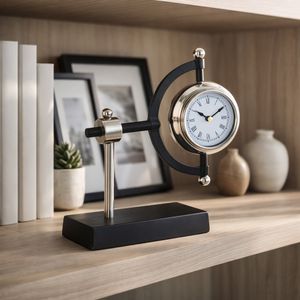 REXCROSS SILVER CLOCK 8 (IN) 12
