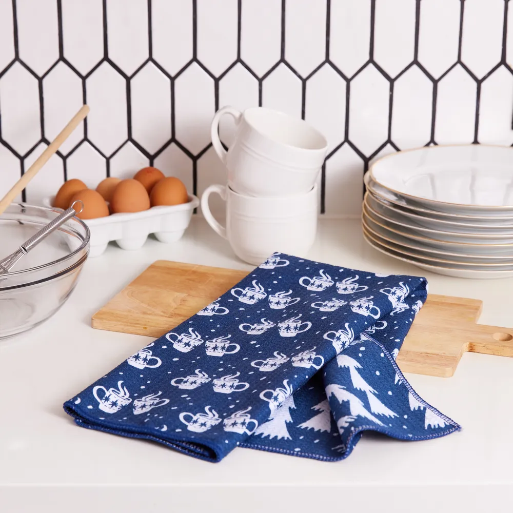 Nordic Mugs Eco Kitchen Tea Towel