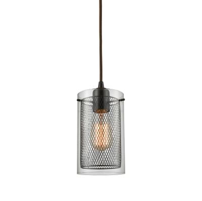 Brant 5″ Wide 1-Light Mini Pendant - Oil Rubbed Bronze